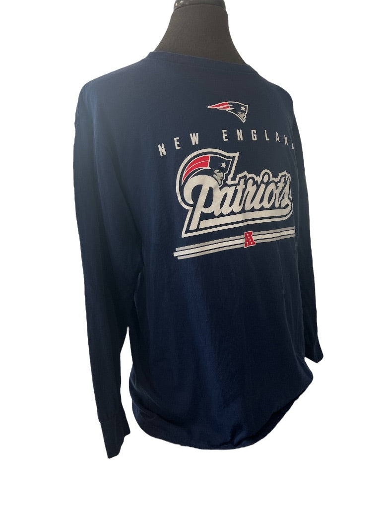 Large New England Patriots Men's NFL Long Sleeve Shirt