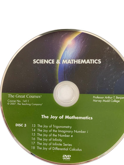 The Great Courses: The Joy of Mathematics DVD Book Set