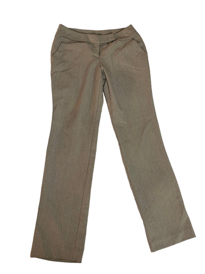 4P Worthington Petite Women's Tan Dress Pants Modern Fit 30.5" Inseam