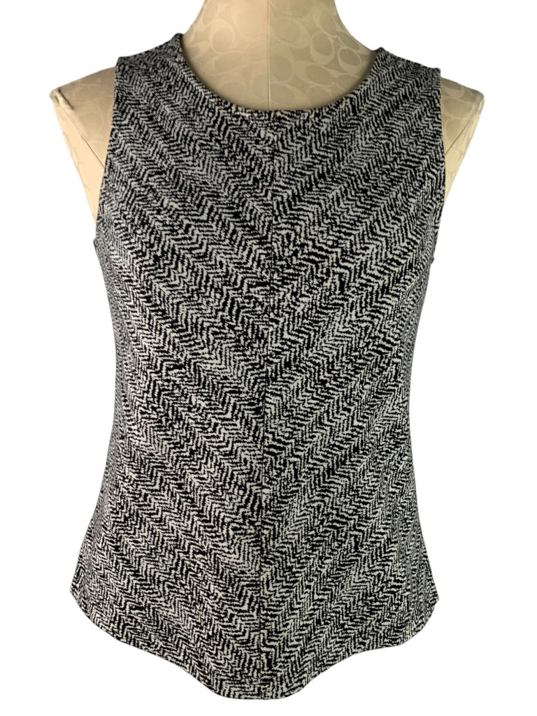 XS Banana Republic Women's Sleeveless Ponte Knit Fitted Top Tank