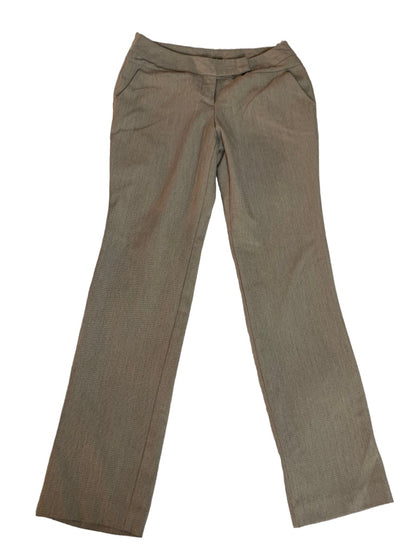 4P Worthington Petite Women's Tan Dress Pants Modern Fit 30.5" Inseam