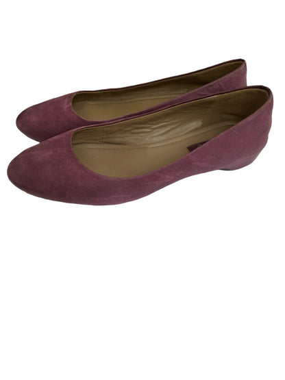 8/8.5 (39) Ecco Plum Purple Suede Flats