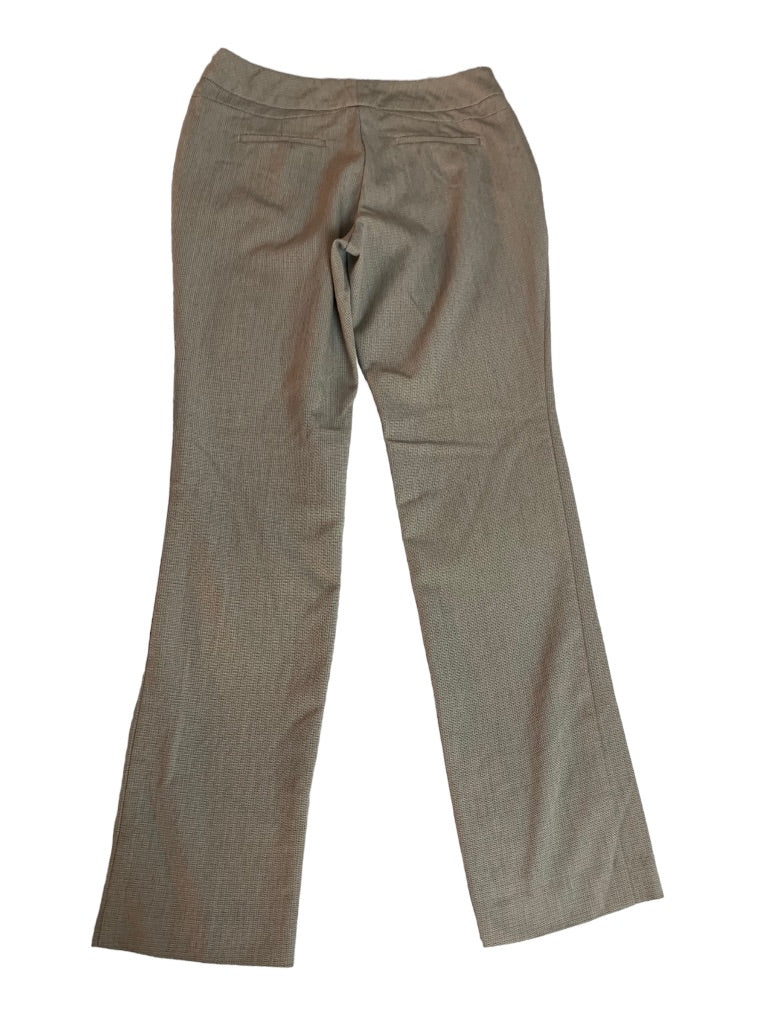 4P Worthington Petite Women's Tan Dress Pants Modern Fit 30.5" Inseam