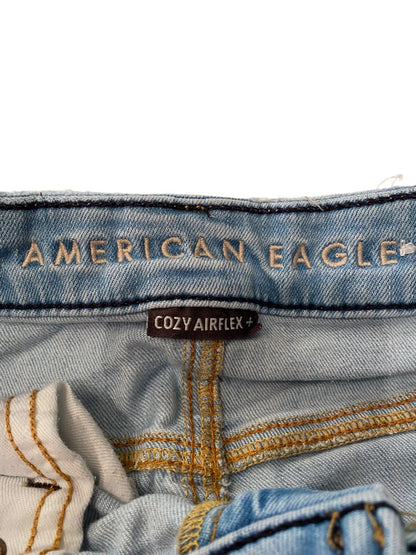 28 x 28 American Eagle Cozy Airflex+ Women's Distressed Skinny Jeans