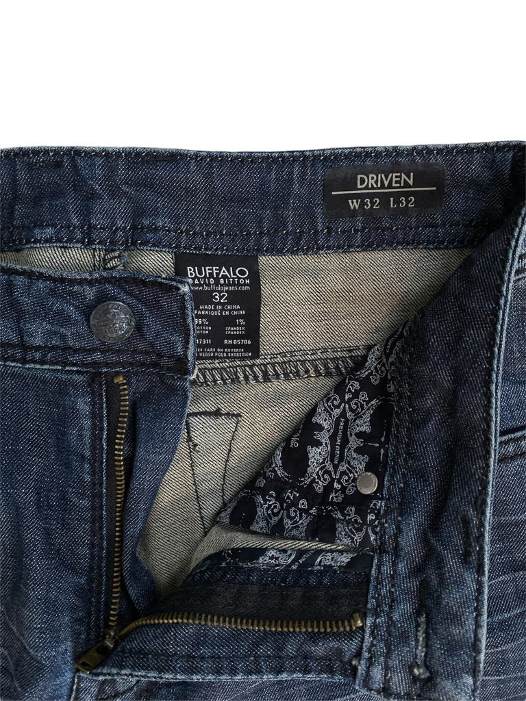 32 Buffalo David Bitton Driven Med Wash Jeans