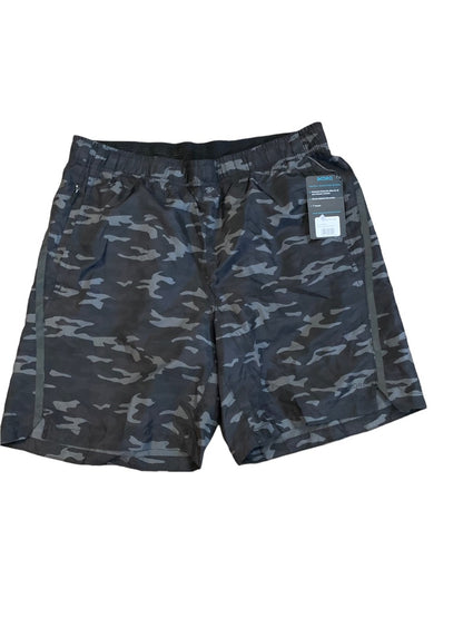 Large Skora Black and Camo Quick Dry Women's Running Shorts New Reflective