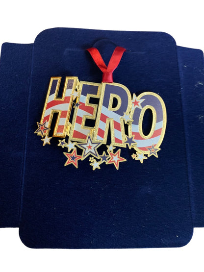 Beacon Hero Ornament New USA Made 3.5 x 2.5" Christmas