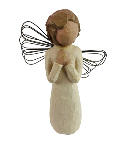 Willow Tree Angel of Wishes Sculpted Figurine Lordi 2000 5"h Demadco