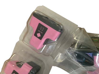 Set of 6 Replacement Light Magenta Cartridges 02 for HP C8775W