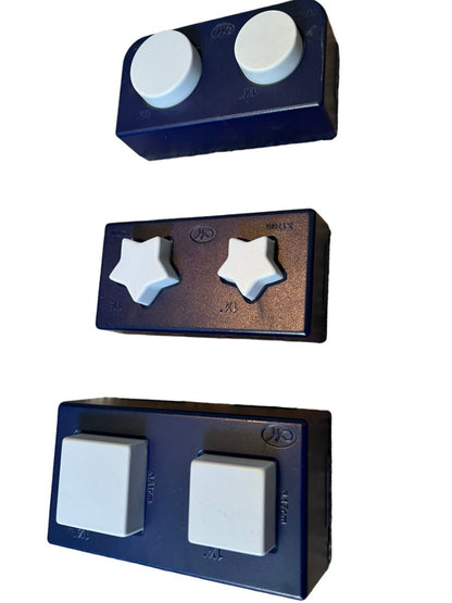 Creative Memories Paper Punch Martha Stewart Plus Lot Square Heart Circle Plus