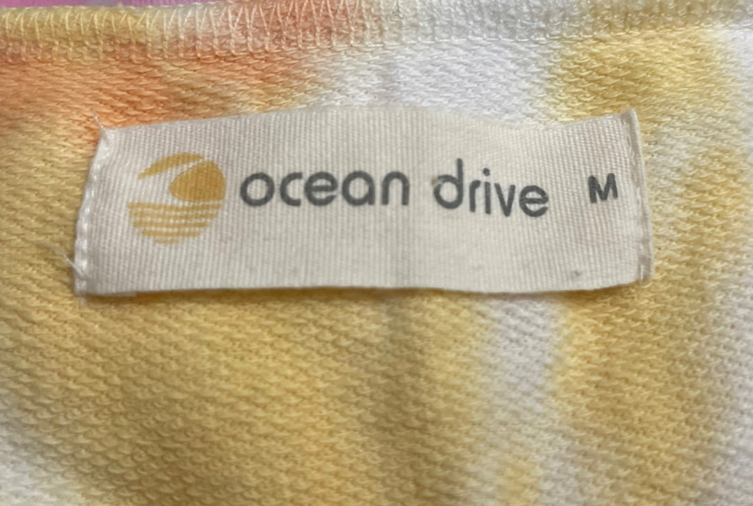 Medium Ocean Drive Cotton Tye Dye Sleeveless Womens Top Elastic Waist