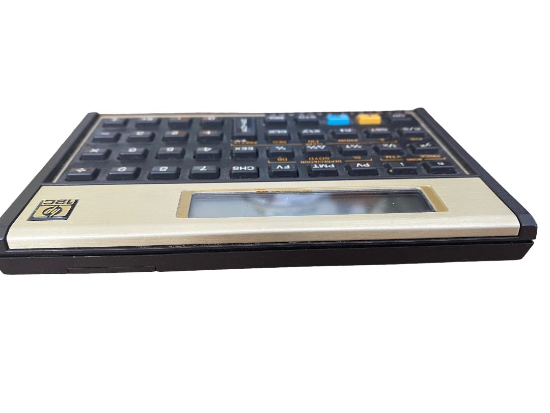 CalculatorHP 12C Financial Calculator With Owner Handbook Tested