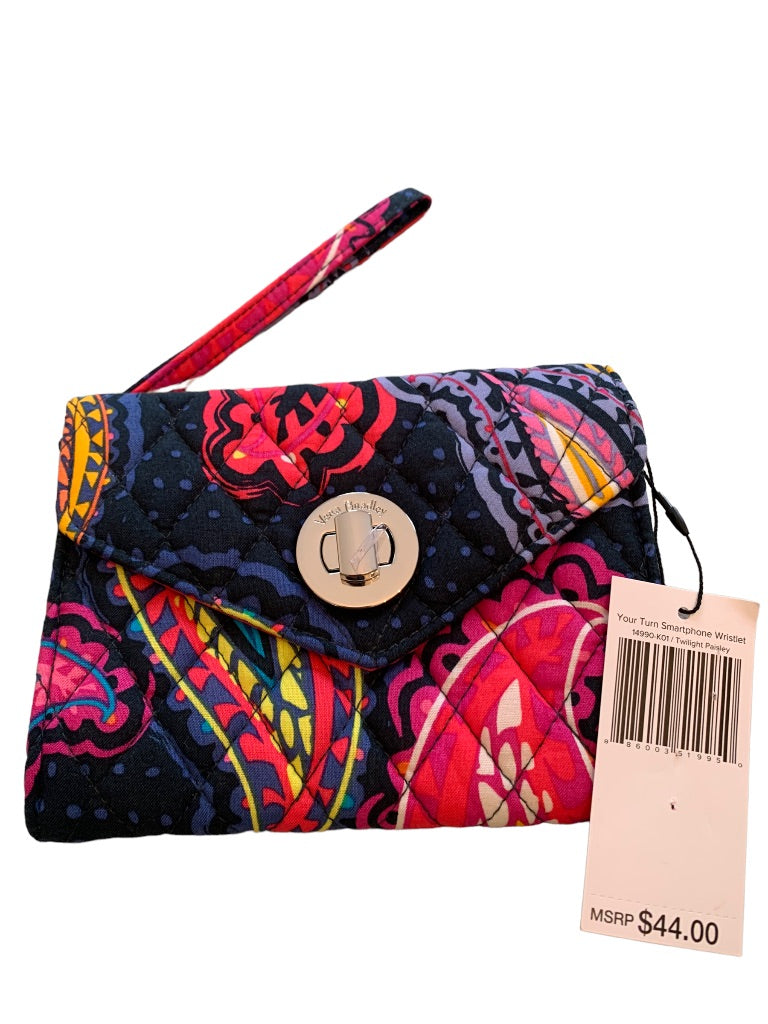 Vera Bradley Your Turn Smartphone Wristlet Twilight Paisley Style 14990-K01