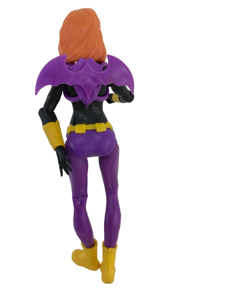 2015 Mattel DC Comics Bat Girl 6" Action Figure 26970B Purple Pants Wings