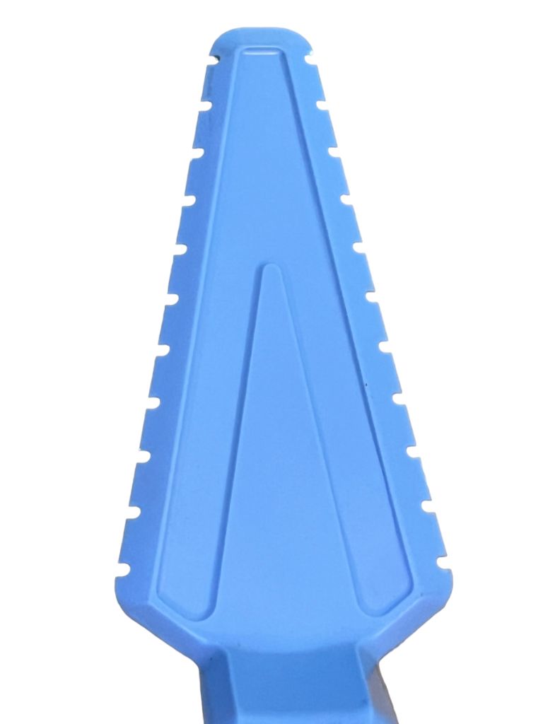 Vintage Tupperware Blue Pastry Server Pie Cake Wedge Cutter