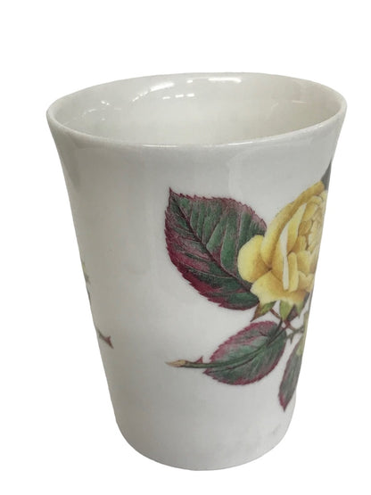 Crown Trent China Yellow Rose Tea Mug England Fine Bone China