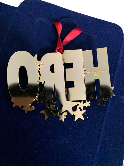 Beacon Hero Ornament New USA Made 3.5 x 2.5" Christmas