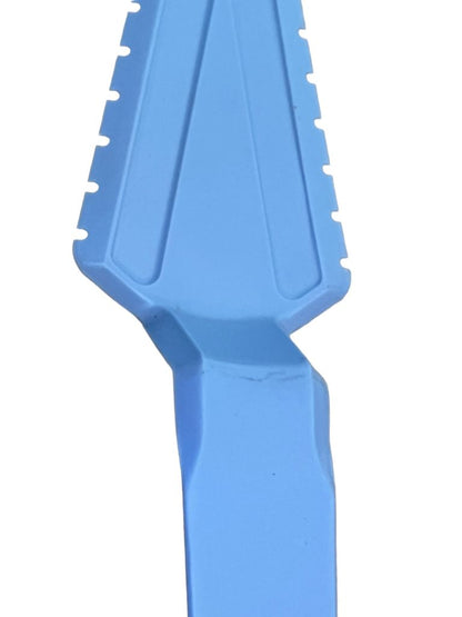 Vintage Tupperware Blue Pastry Server Pie Cake Wedge Cutter