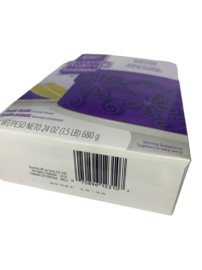 Wilton Decorator Preferred Purple Fondant 24 oz. Fondant Icing