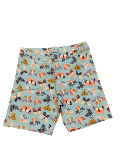 XL Amazon Essentials Girls Cart-Wheel Shorts Fitted Butterfly Print