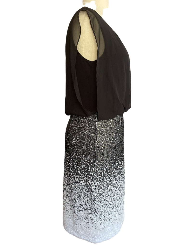 4 NWT Calvin Klein Sleeveless Sequin Blouson Dress