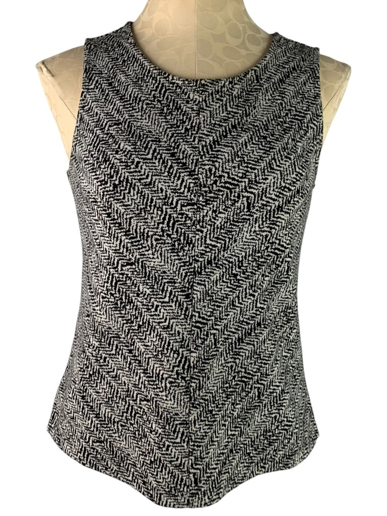 XS Banana Republic Women's Sleeveless Ponte Knit Fitted Top Tank