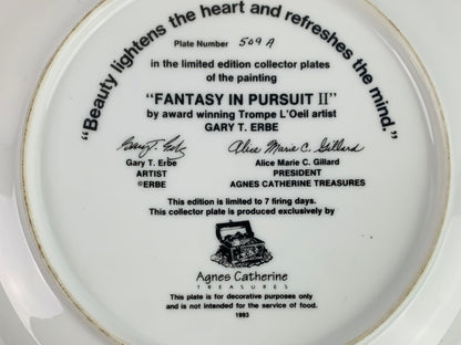 Agnes Catherine Treasures Carousel Limited Edition 8.5" Decorative Plate