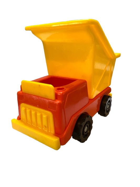 Fisher Price Little People Vintage Lift Load Dump Truck Construction