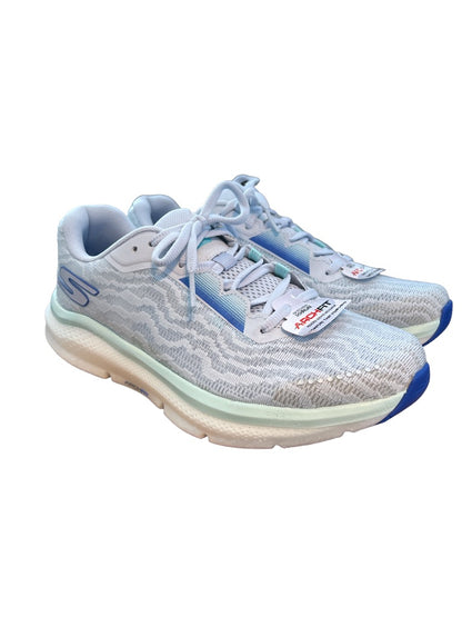 7.5 M Skechers Go Run Ride 10 Light Grey 172045/LTGY Women's NWOB