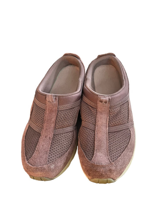 9 Easy Spirit Plum Purple Womens Comfort Mule Sneakers Shoes