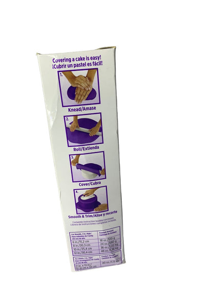 Wilton Decorator Preferred Purple Fondant 24 oz. Fondant Icing