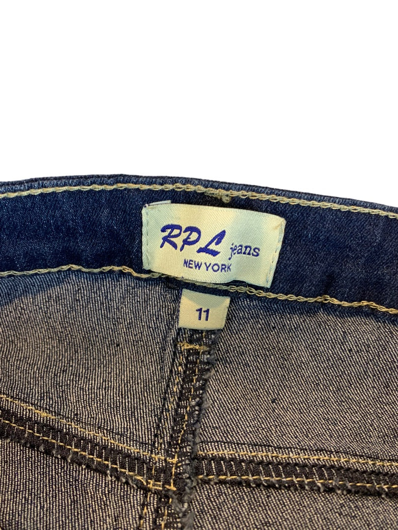 11 RPL Jeans Hi Rise Skinny Jeans Junior Women's Indigo New Denim 30" Inseam
