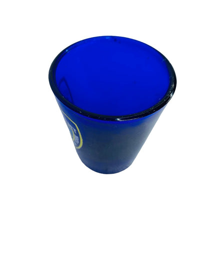 Blue Shot Glass NYPD Police Department City of New York