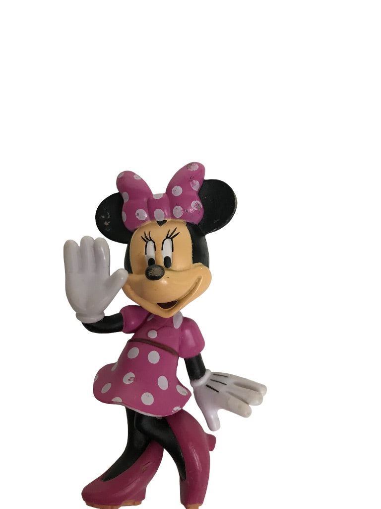 Minnie Mouse 3.5" Sweetheart Figurine Vinyl Figurine Orchid Dress