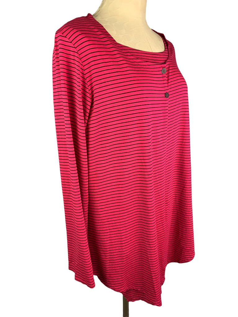 Large F.H. Clothing Co. Women's 2 Piece Jersey Knit Cardigan and Long Sleeve Shell