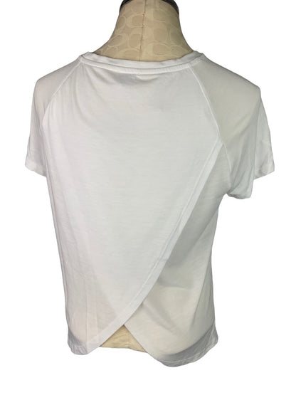 Medium J.Crew Factory Women's White Petal Back Tshirt AW610