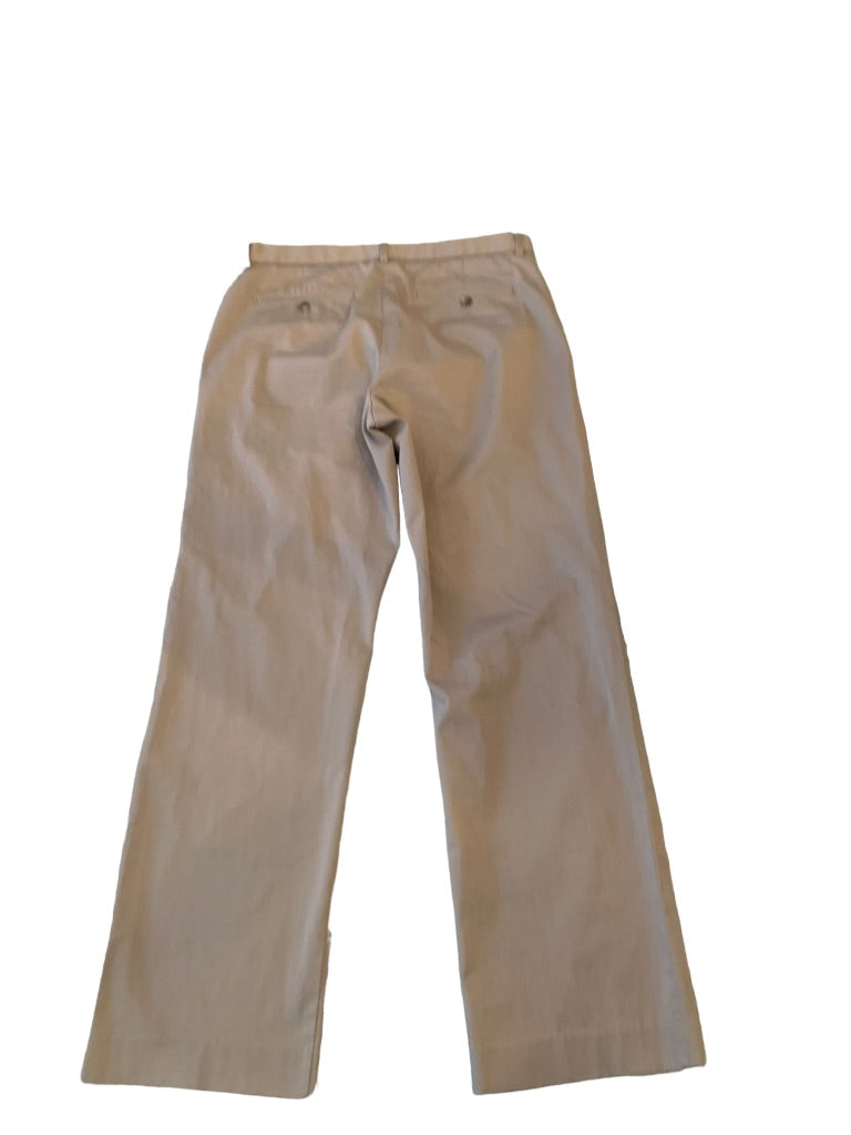 34 x 32 Gap Straight Fit Men's Tan Dress Pant Cotton Blend