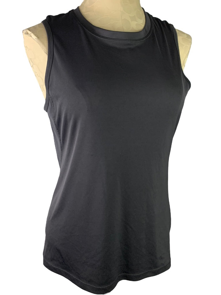 Large RBX Women's Charcoal Gray Crew Neck Tank Workout Top