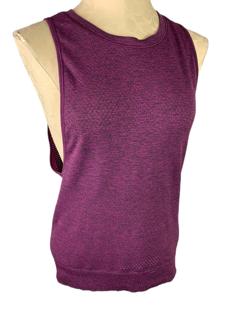 4 Lululemon Purple Women's Breeze By Perforated Muscle Tank Shirt Sleeveless