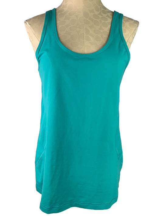 XL Zella Women's Turquoise Activewear Tank Sleeveless Work Out