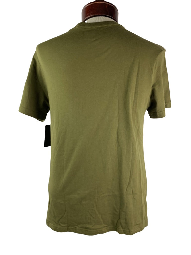 Small Hurley Men's Olive Green Logo Tshirt Short Sleeve Retro New