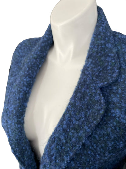 Ted Lapidus Blue Wool Lined Women's Blazer