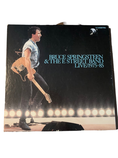 Bruce Springsteen & The E Street Band Live 3 Cassette Box Set