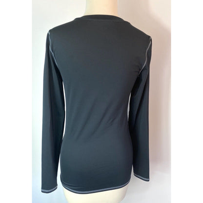 XL Champion Power Core Long Sleeve Black Athletic Shirt