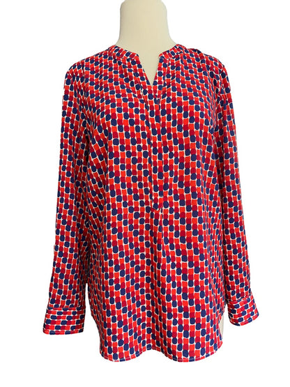 M Petite Talbots NWT Multicolor Tunic Long Sleeve