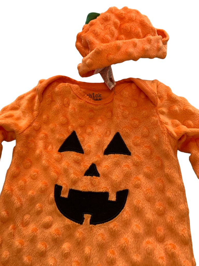 3-6 Months Chick Pea One Piece Halloween Costume Infant Orange