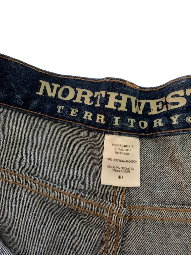 40 Northwest Territory Men's New Denim Carpenter Shorts Jean