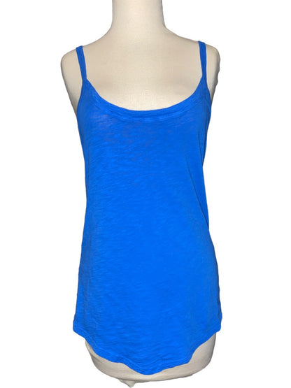 Medium T. La Spaghetti Strap Blue Tank Top