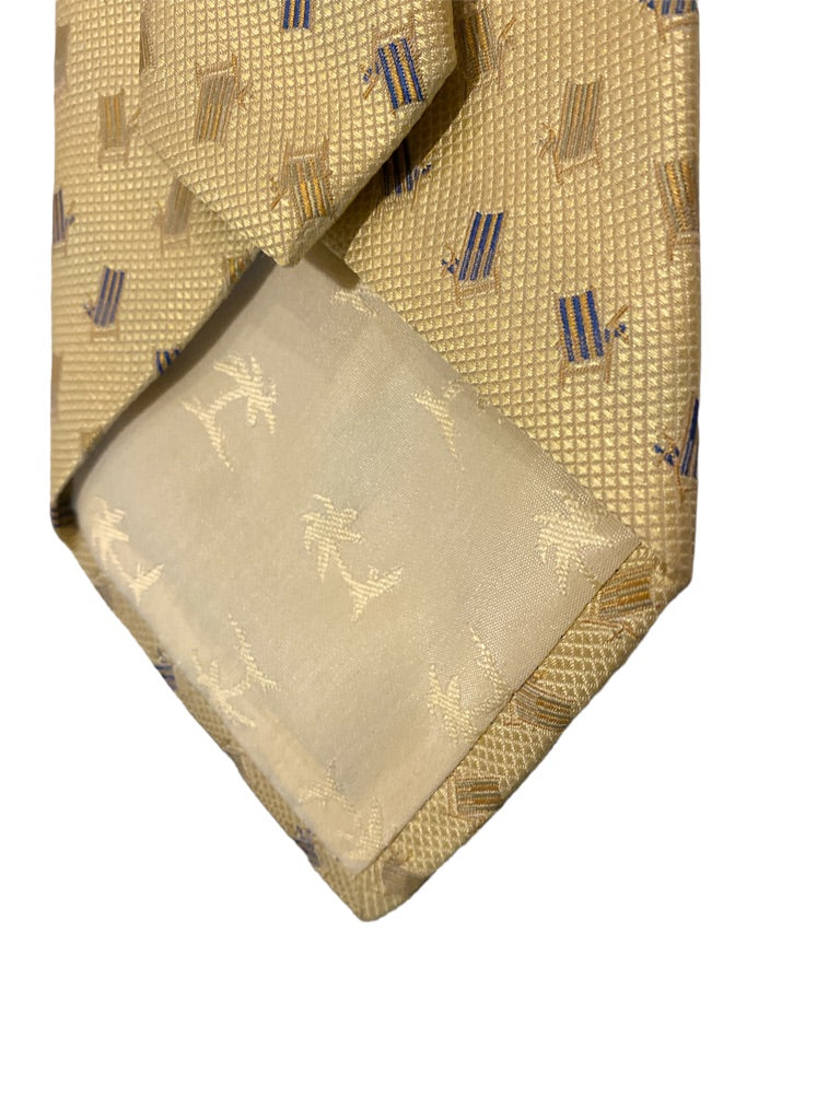 Tommy Bahama Off Island Yellow Beach Chair Tie