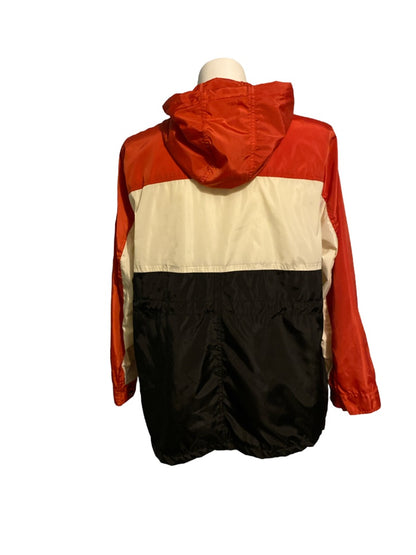 1 (14/16) Torrid Color Block Zip Up Jacket Hooded Soft